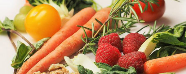 légumes frais pour un week end détox