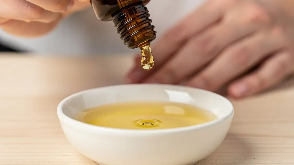 Préparation d'une dilution d'huile essentielle dans une huile végétale